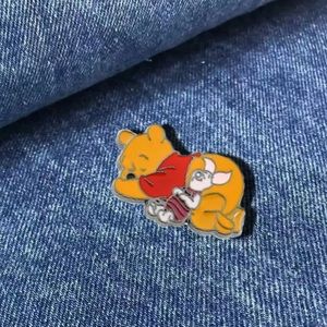 💤 New! Winnie the Pooh and Piglet Sleeping Pin Napping Brooch